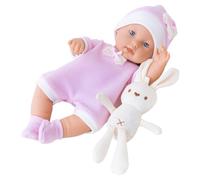 Realistic Kids Dolls - 12 Inch Toy | Full Body Accessory with Washable Functions, Bunny Companion for Girls Youth, Daughter Nursery Decor, Birthdays Christmas Valentine's Day