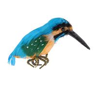 Realistic Kingfisher Bird Ornament Garden Sculpture Tree Decor Creative Gift