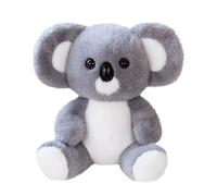 Realistic Koala Plush - Cute Sitting Wildlife Stuffed Animal Figure, Soft Cuddly Australian Tree Bear Doll, Detailed Simulation Character Ornament | Charming Souvenir Present Choice For Animal Fans Nu