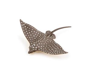 Realistic Leopard Ray Figurine Toy, Marine World Collection, Kids Ages 3+ | Distinctive spotted markings | hand-painted | a piece to collect | a truly original gift idea for the whole curious family