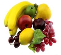 Realistic-Looking Artificial Produce Set Made of PE for Kitchen Counter Decor Teaching Aids and Art Study Reference in Schools (B)