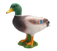 Realistic Mallard Duck Toy Figurine, 6.5x6.5x5cm, Perfect for Home Decor