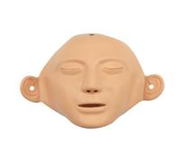 Realistic Manikin Face Skin Replacement CPR Training Accessories Lung Bag Easy to Use for Medicals Simulation Equipment CPR Training Face Cover Easy to Use Accessories Lung Bag for School