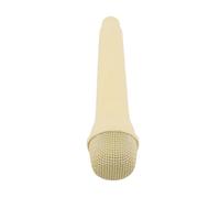 Realistic Microphone, Simulated Microphone ABS for Speech Practice (Yellow)