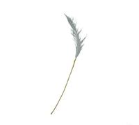 Realistic Mini Pampas Reed Grass Flowers for Home and Wedding Decoration, Use for Parties, Easy to Clean, Long Lasting Floral Arrangements (Light grey)