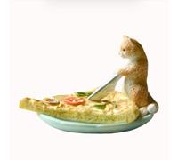 Realistic Miniature Cat Ornaments - Cute Simulation Food Models for Home Decor, Creative Cat Sculptures & Gifts for Cat Lovers, Perfect for Tiny Terrariums & Micro Landscapes