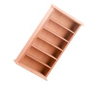 Realistic Miniature Wooden Storage Cabinet 1:12 Bookcase Model Adds Authenticity To Any Toy House Setting Miniature Craft Supplies