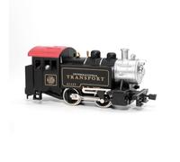 Realistic Model Railroad Locomotive | Compact 12cm Design, Steam Engine Model, Train, for Tabletop Displays