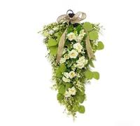 Realistic Money Leaf Vine 60cm Long for Cabinet Door Decor | Lightweight 420g design, easy installation, repositionable, fits cabinet doors, wall hanging ready