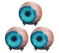 Realistic Monsters Eye Decors Horrific Gothics Eyeballs Sculpture, Scary Realistic Eyeballs Ornament, Horror Dark Fantasy Monsters Eye Decors