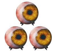 Realistic Monsters Eye Decors Horrific Gothics Eyeballs Sculpture, Scary Realistic Eyeballs Ornament, Horror Dark Fantasy Monsters Eye Decors