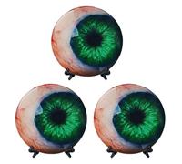 Realistic Monsters Eye Decors Horrific Gothics Eyeballs Sculpture, Scary Realistic Eyeballs Ornament, Horror Dark Fantasy Monsters Eye Decors