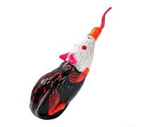 Realistic Mouse Topwater Frog Lure for Snakehead Bass Heavy Sinking Weedless Soft Elastic Rubber Body (A)