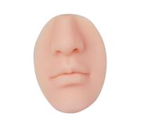 Realistic Nose Soap Dispenser Wall Mounted, Refillable Silicone Bottle, Original Design Space Saving for Bathroom Kitchen Apartment- Light Skin Color