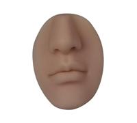 Realistic Nose Soap Dispenser Wall Mounted, Refillable Silicone Bottle, Original Design Space Saving for Bathroom Kitchen Apartment- Brown