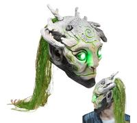 Realistic Old Man Face Cover Full Head Realistic Cosplay Costume