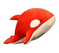 Realistic Orca Killer Whale Plush Pillow, Large Stuffed Animal, Cuddly Toy