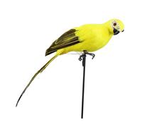 Realistic Parrot, Photo Realistic Parrot Garden Decorative Birds, Realistic Imitation Parrot Ornaments Home Garden Decoration, 25cm/9.84inch Decorative Birds | Realistic Imitation Parrot