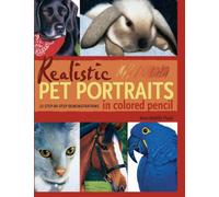 Realistic Pet Portraits in Colored Pencil