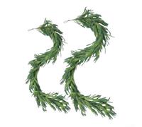 Realistic Pine Garland 150cm Flexible Wire Core(150cm)