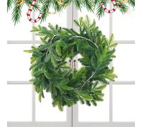 Realistic Pine Garland, Artificial Cedar Hanger, Artificial Pine Cypress Vines with Natural Feel, for Mantles, Stair Railings, Living Room Decoration, Country House Style, Party Decoration