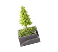 Realistic Pine Green Potted Tree Artificial Plant for Dollhouses Miniature Decoration Accessory Small Artificial Trees Dollhouses Decors