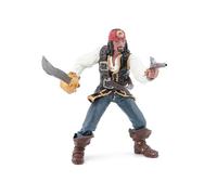 Realistic Pirate with Pistol Figurine, Pirates Collection, Kids Ages 3+ | A buccaneer's adventure armed to the teeth | hand-painted | a piece to collect | an original gift idea for girls and boys too