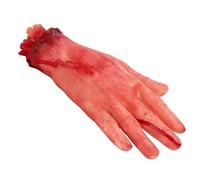 Realistic Plastic Bloody Cut Fake Hand 20cm Halloween Decoration