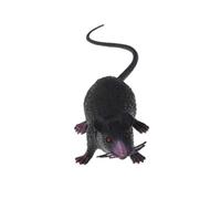 Realistic Plastic Mouse Rat Halloween Mouse, Realistic Mouse Small Mouse Model Fake Rat Prank Toys Terrible Prank Props for Halloween Joke Prank Toy,Ornaments (Black)
