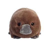 Realistic Platypus Plush Toy,9.8 Inch Brown Duckbill Plush Toy Soft Plush Pillow Hugging Dolls Gifts For Kids Birthday Christmas