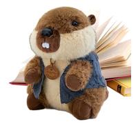 Realistic Plush Animals - Soft Cartoon Styled Display Decor, Dressed Character Ornaments, Child Friendly Stuffed Play Companions, Indoor Decorative Accent Pieces, Nursery Bedroom Sofa Shelf School