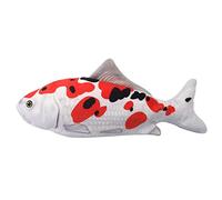 Realistic Plush Simulation Electric Doll Fish Funny Interactive Pets Chew Bite Supplies for Cat Fish Flop Cat Toy for Biting and Kicking