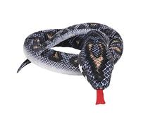 Realistic Plush Snake Toy 67 Inches Long Stuffed Animal Lifelike Giant Boa Constrictor Cushion Toy Stuffed Snake Halloween Party Decor Prank Props