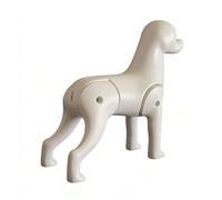 Realistic Poodle Grooming Tool with Interchangeable Parts for Practice Poodle Dog Grooming Model Mannequin Interchangeable Hair Parts for Styling and Coloring Practice Realistic Tool with for