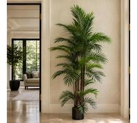 Realistic Potted Artificial Palm and Tropical Trees - Ready to Display