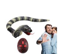 Realistic Prank Snake - RC Fake Rattlesnake | RC Realistic Trick Snake Toy, Trick and Prank Toy, for Travel, Camping, Picnics, Rattlesnakes