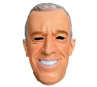 Realistic Presidency Joe Head - Funny Costume Headwear, Halloween Latex Head , Halloween Cosplay Party Covering, Political Theme Fancy Dress for Decorative Party Costume Lat