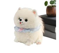 Realistic Puppy - Cute Soft Realistic Plush Toy | Puppy Stuffed Animal | Pomeranian Plush Toy, Comforting Pillow for Girlfriend Children Men Women Children Boys Girls Youth Teens Fam