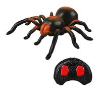 Realistic RC Spider for Les - Animated Remote Control Creature with LED Light and Natural Motion | Action Figure with Scary Design for Parties, Jokes and Educational Games