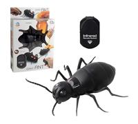 Realistic Remote Controlled Prank Toy With Realistic Movements Perfect For Joking AkJ095 (Black, 12cm)
