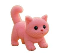Realistic Robot Cat, Electric Cat Stuffed Animal, Cute Animals Toys for Daughter Girls Boys Son Mother's Day Thanksgiving Valentine's Day Family Home Offices