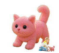 Realistic Robot Cat - Electric Realistic Cat Plush,Interactive Toy Figures for Girl Boys Home Offices Family Son Daughter Valentine's Day Mother's Day Thanksgiving