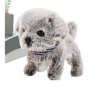 Realistic Robot Dog | Interactive Dog Toy with Actions and Barking | Electronic Plush Toy in the Shape of a Puppy, for Children, Girls, Company, Travel, Room, Home, Living Room, Indoor Room