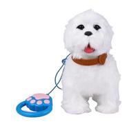 Realistic Robot Dog - Plush Electronic Walking Barking Pet | Robot Puppy | Interactive Animal For Kids | Singing And Walking, Cute Plush Pet, Battery Operated, Fun And Engaging