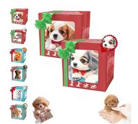 Realistic Robot Puppy, 2026 Upgrade Ai Robot Puppy That Acts Like a Real Dog, Realistic Pet Toy for Pet Lovers Walking, Barking, Tail Wagging (#C) (E+f)