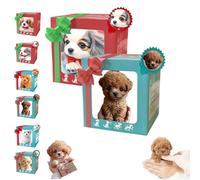 Realistic Robot Puppy - AI Enhanced Interactive Pet Toy with Walking, Barking, and Tail Wagging Features for Pet Lovers