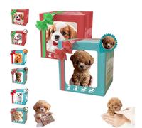 Realistic Robot Puppy - AI Enhanced Interactive Pet Toy with Walking, Barking, and Tail Wagging Features for Pet Lovers