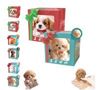 Realistic Robot Puppy - AI Enhanced Interactive Pet Toy with Walking, Barking, and Tail Wagging Features for Pet Lovers