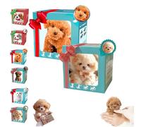 Realistic Robot Puppy - AI Enhanced Interactive Pet Toy with Walking, Barking, and Tail Wagging Features for Pet Lovers