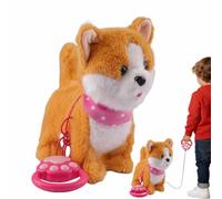 Realistic Robot Puppy,Battery Powered Singing Plush Pet - Robot Dog That Acts Like a Real Puppy,for Playing Learning Companion Birthday Party Indoor Outdoor Home Decor